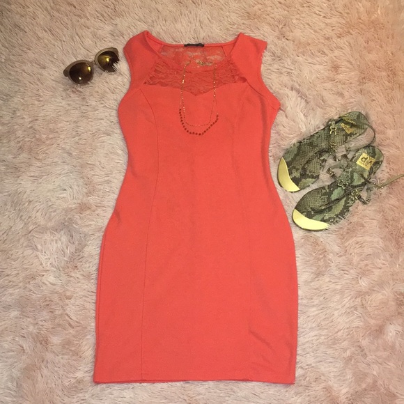 Flirty and Bold Form Fitting Dress - Picture 2 of 3